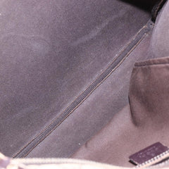 Gucci Zip Top Messenger Bag GG Coated Canvas