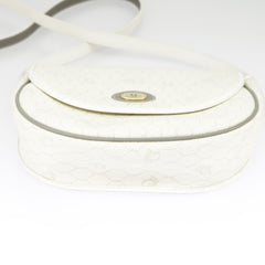 Christian Dior Vintage Honeycomb Shoulder Bag Canvas