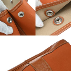 Hermes Garden Party Tote Canvas and Leather