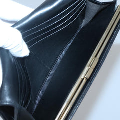 Fendi FF Flap Wallet Zucca Canvas with Embossed Leather