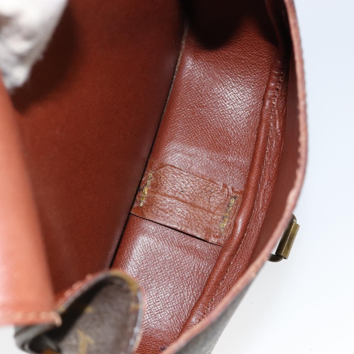 Louis Vuitton Cartouchiere Handbag Monogram Canvas