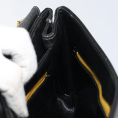 Christian Dior Vintage Chain Flap Shoulder Bag Leather