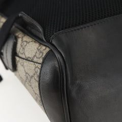 Gucci Zip Pocket Backpack Embellished GG Coated Canvas