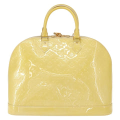 Louis Vuitton Alma Handbag Monogram Vernis