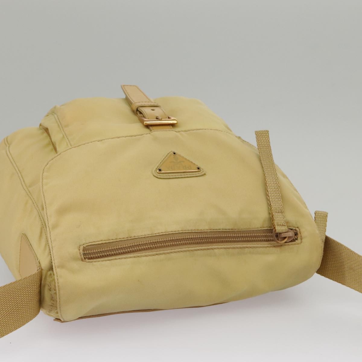 Prada Buckle Messenger Bag Tessuto