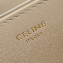 Celine C Charm Zip Around Wallet Quilted Leather