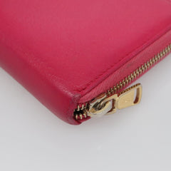 Saint Laurent Zipped Bifold Wallet Leather