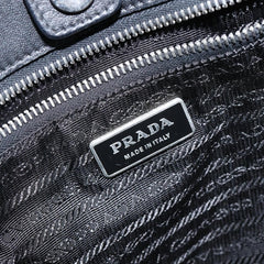 Prada Bow Tote Tessuto with Leather
