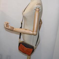Prada Bow Camera shoulder Bag Leather