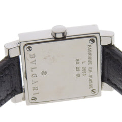 Bvlgari Quadrato Quartz Watch Stainless Steel