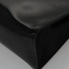 Salvatore Ferragamo Gancini Wristlet Clutch Leather