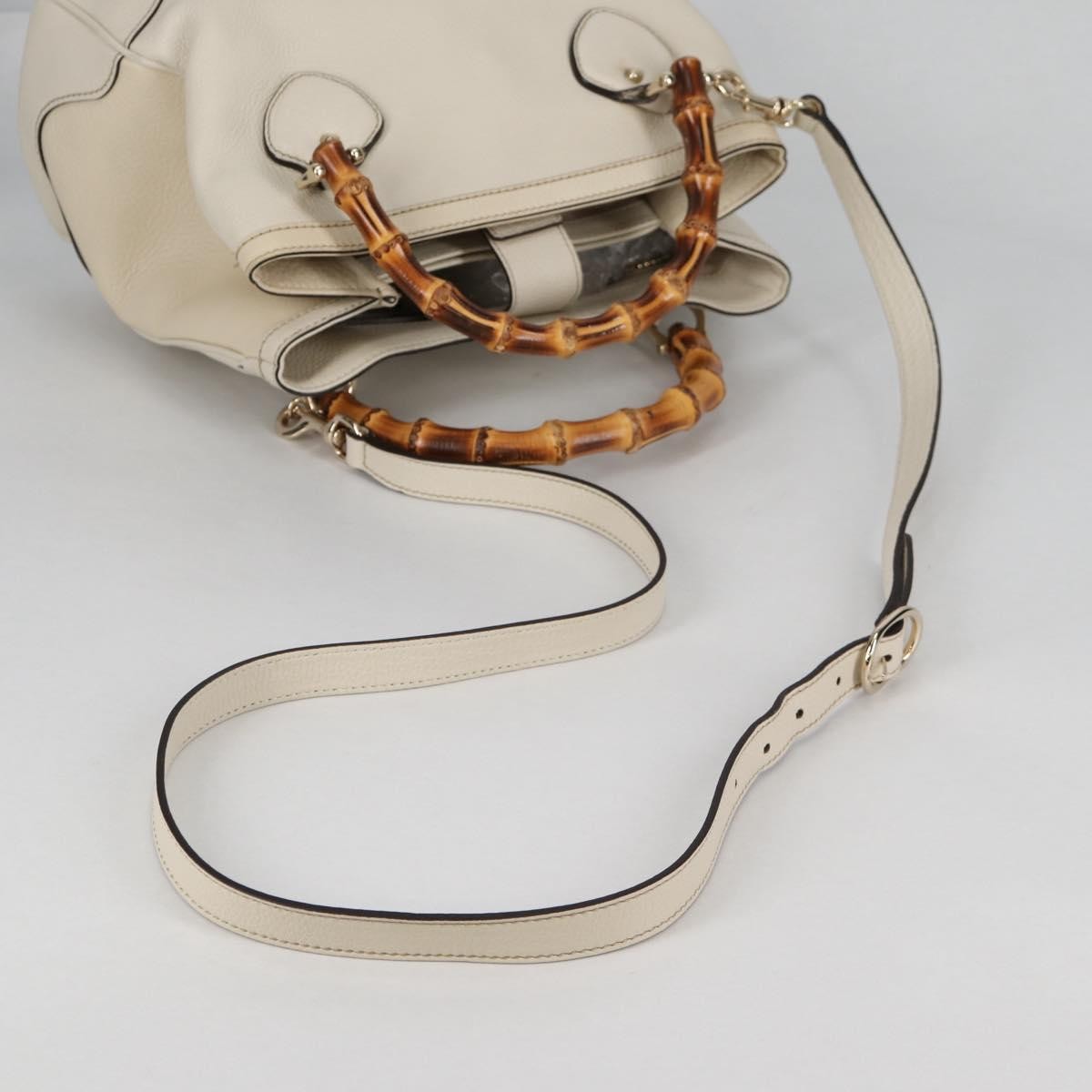 Gucci Diana Bamboo Top Handle Tote Leather