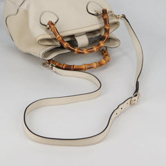 Gucci Diana Bamboo Top Handle Tote Leather