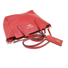 Gucci Swing Crossbody Bag Pebbled Leather