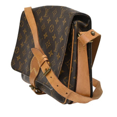 Louis Vuitton Cartouchiere Handbag Monogram Canvas