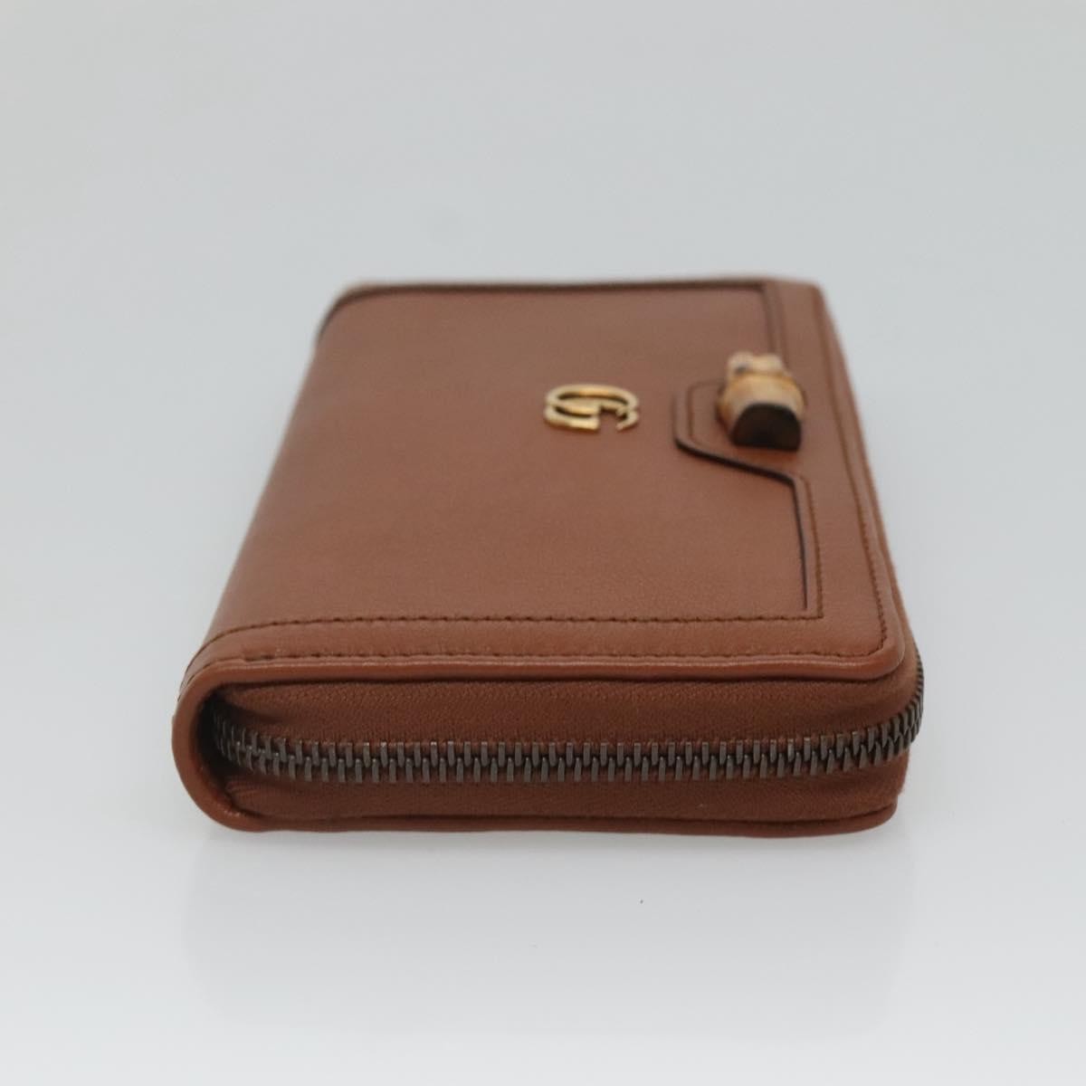 Gucci Diana Zip Around Wallet Leather