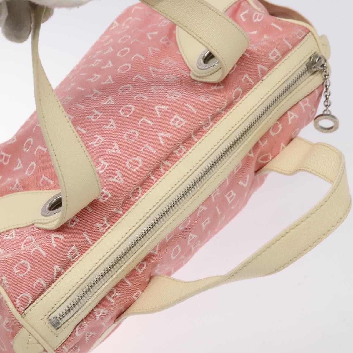 Bvlgari B.Zero1 Logomania Bag Canvas with Leather