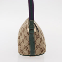 Gucci Vintage Boat Pochette GG Canvas