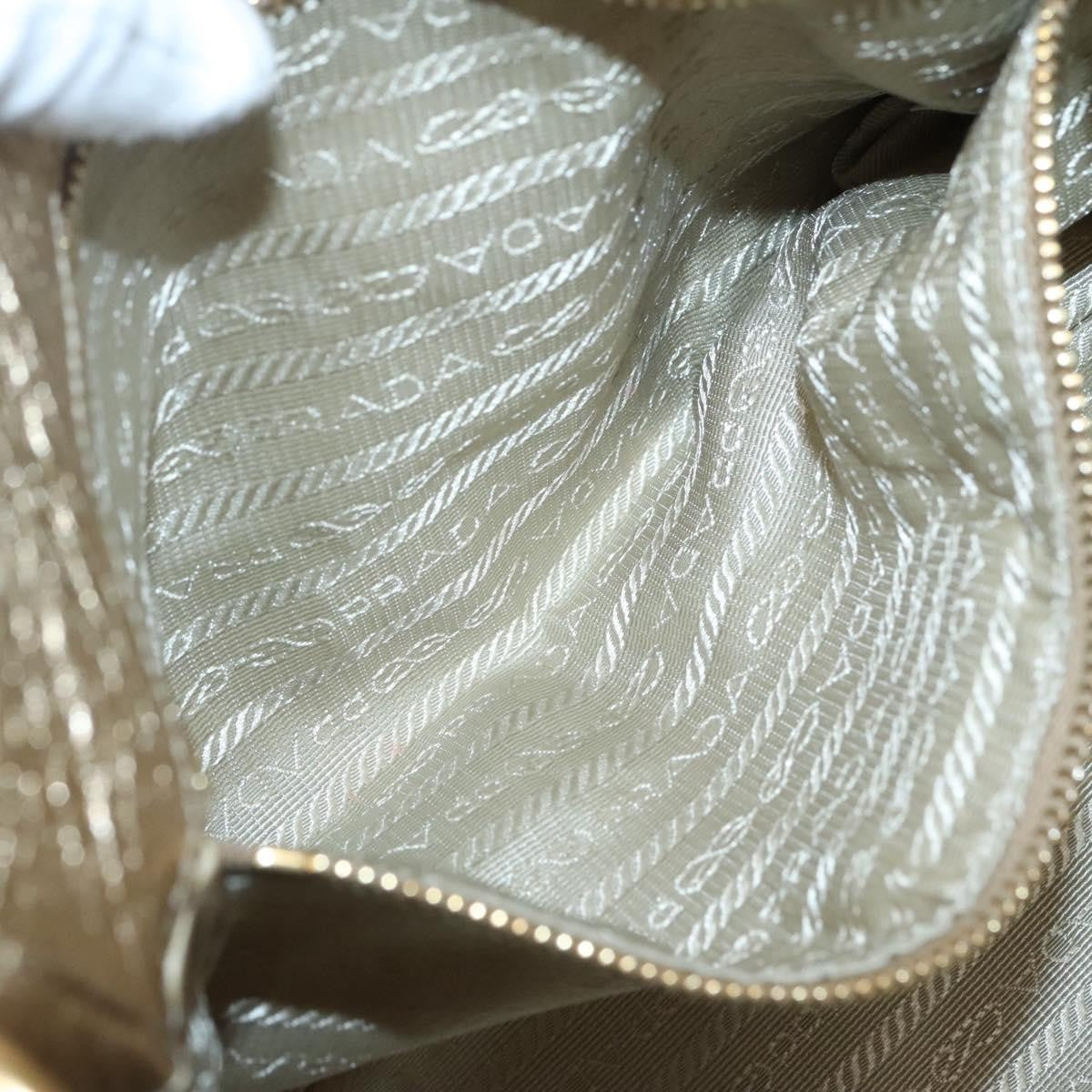 Prada Antic Pushlock Shoulder Bag Leather