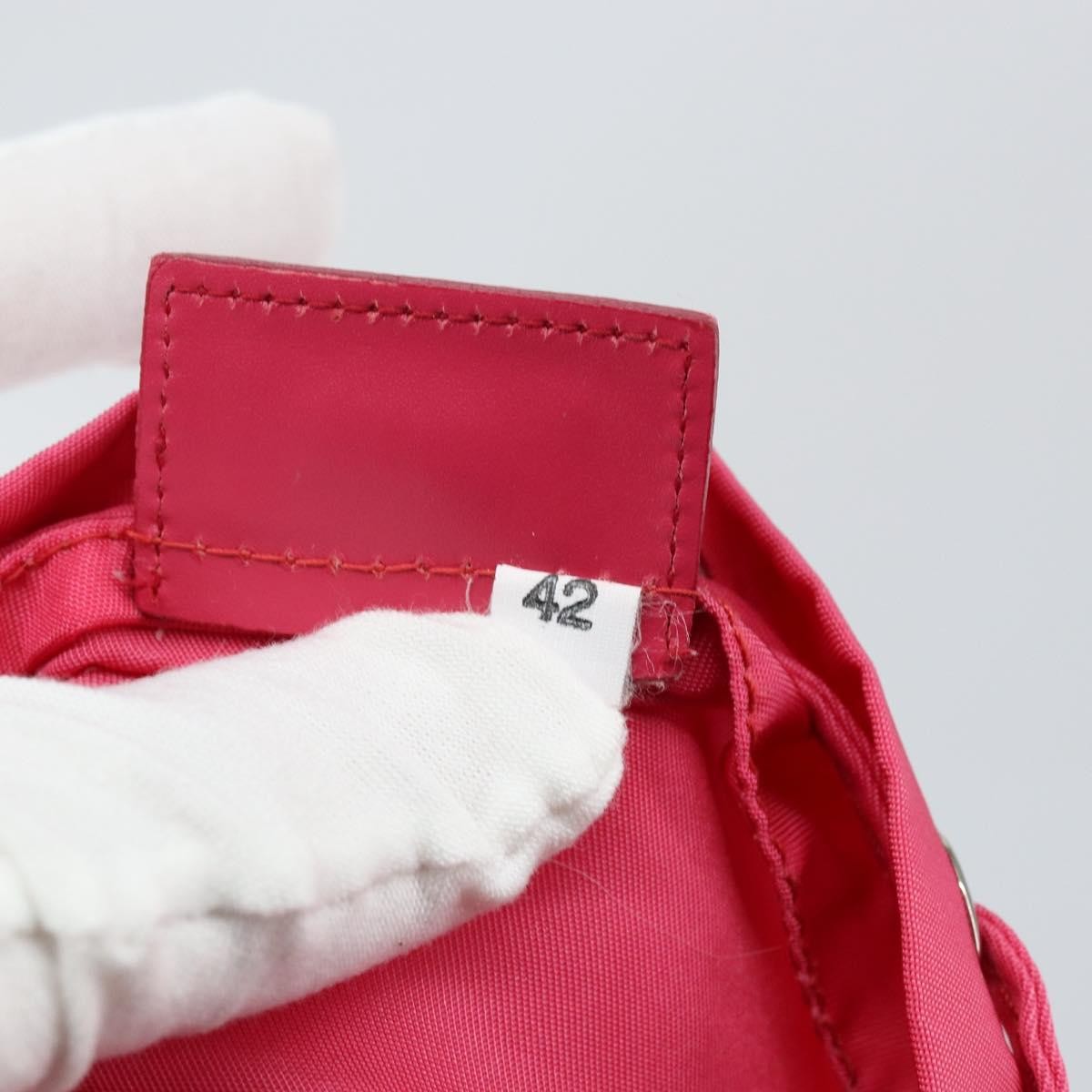 Prada Drawstring Wristlet Bucket Bag Tessuto