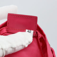 Prada Drawstring Wristlet Bucket Bag Tessuto