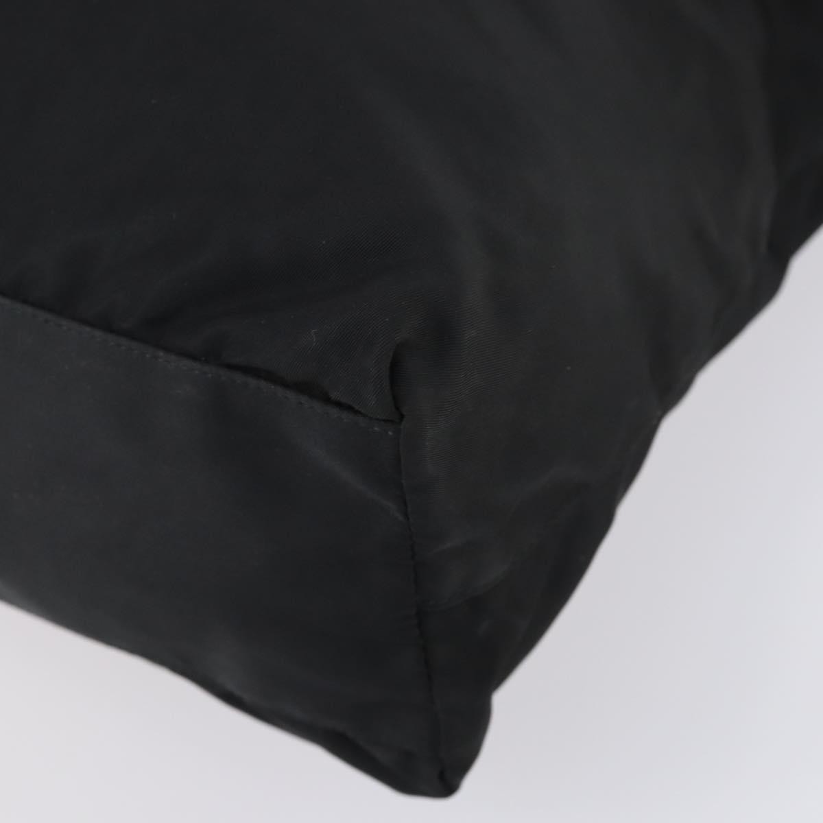 Prada Convertible Metal Handle Satchel Quilted Tessuto