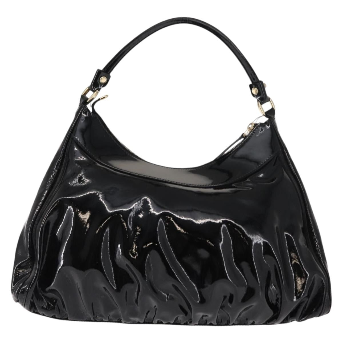 Gucci D Ring Hobo Patent