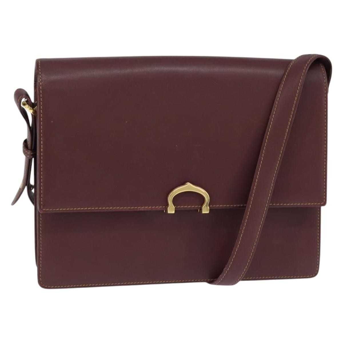 cartier Must de Cartier Shoulder Bag Leather