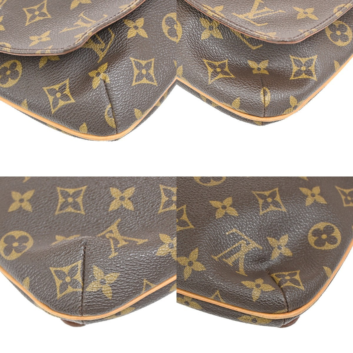 Louis Vuitton Musette Tango Handbag Monogram Canvas