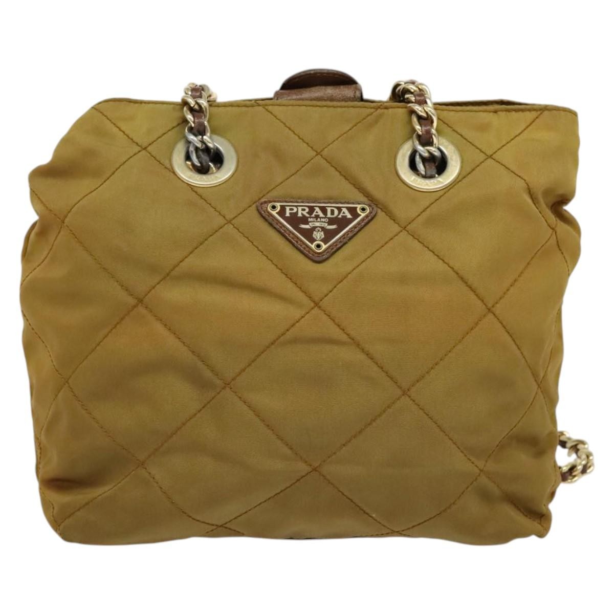 Prada Vintage Chain Tote Tessuto