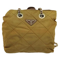 Prada Vintage Chain Tote Tessuto