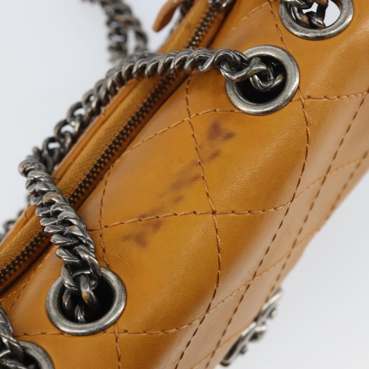 Chanel Chain Flap Bag Quilted Leather