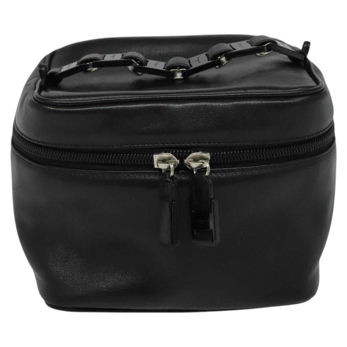 Salvatore Ferragamo Vintage Gancini Pochette Leather