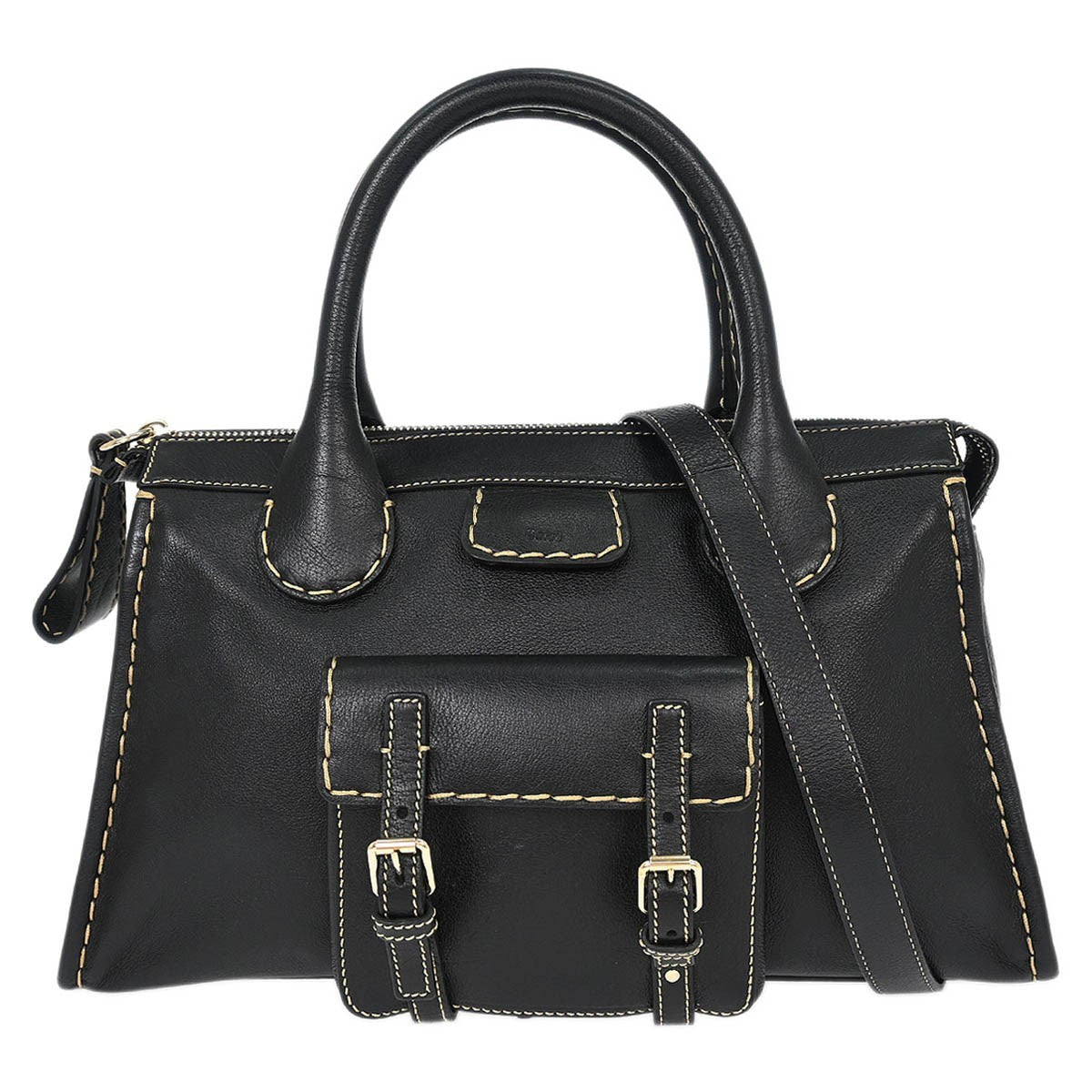 Chloe Edith NM Satchel Leather