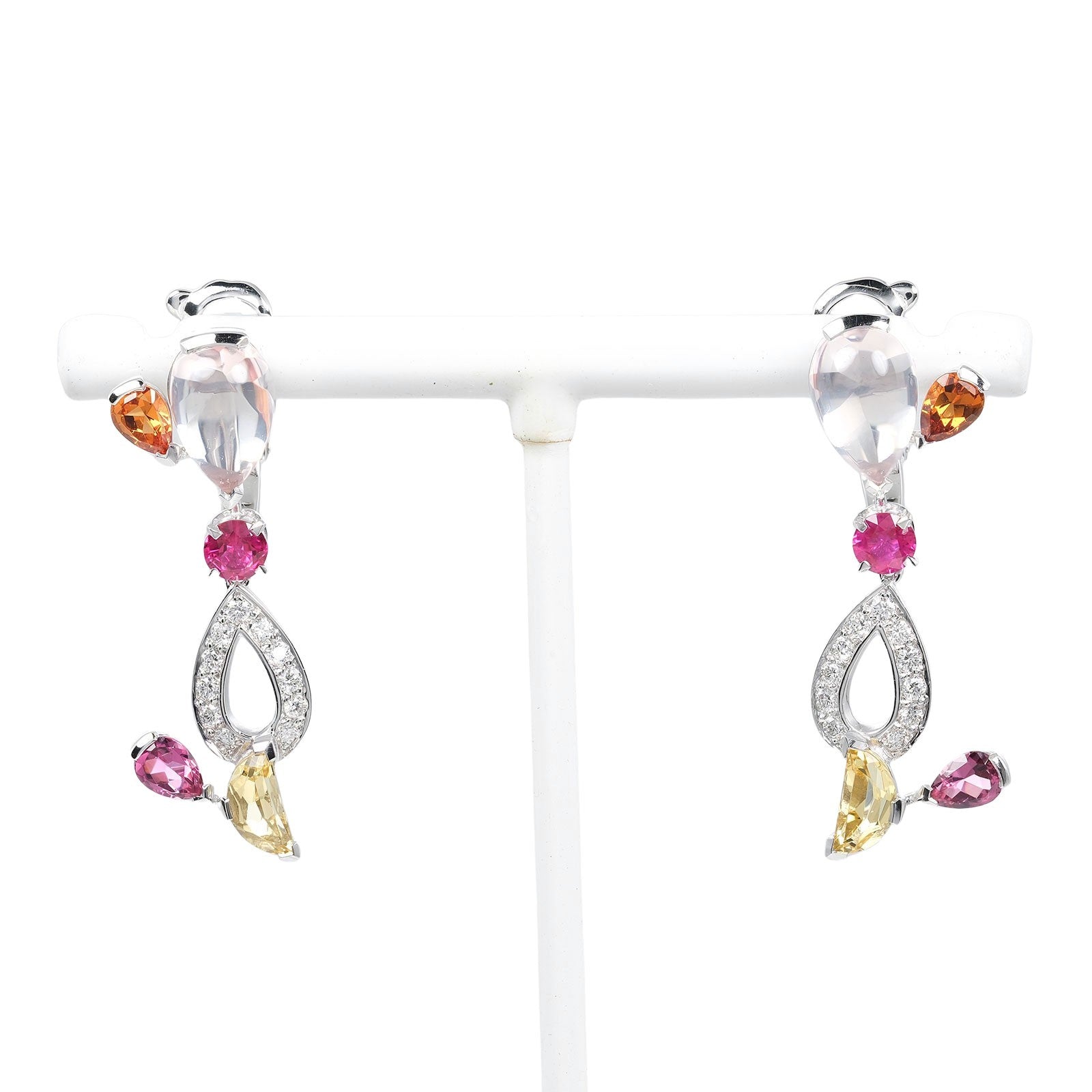 Cartier Sorbet earings White Gold