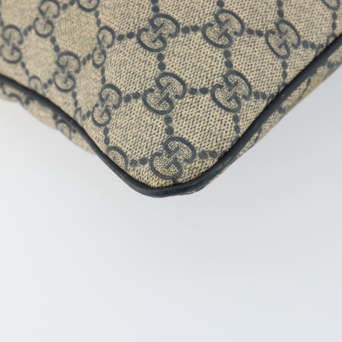 Gucci Zip Top Messenger Bag GG Coated Canvas