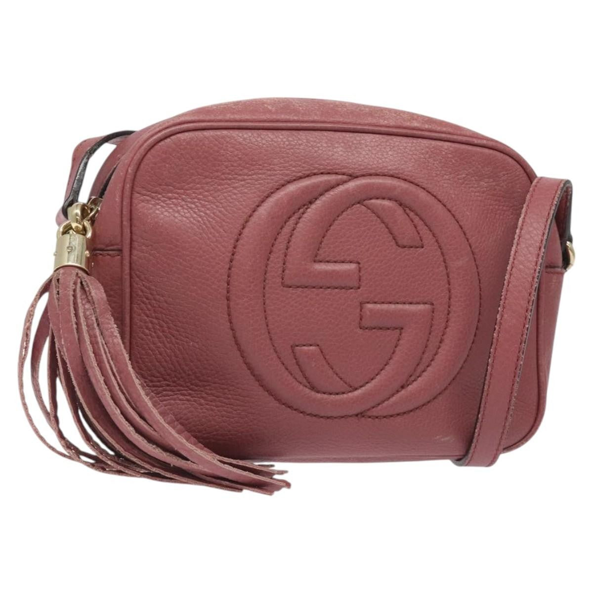 Gucci Soho Disco Crossbody Bag Leather