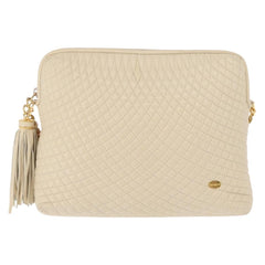 Bally Vintage Chain Shoulder Bag Quilted Leather