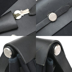 Hermes Herbag Toile and Leather