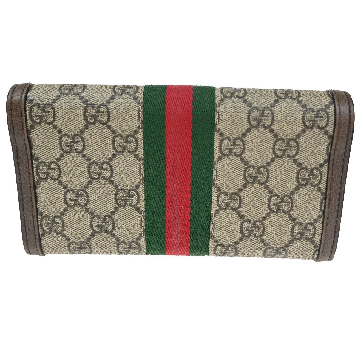 Gucci Ophidia Continental Wallet GG Coated Canvas
