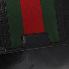 Gucci 500 Web Double Buckle Messenger Bag GG Imprime