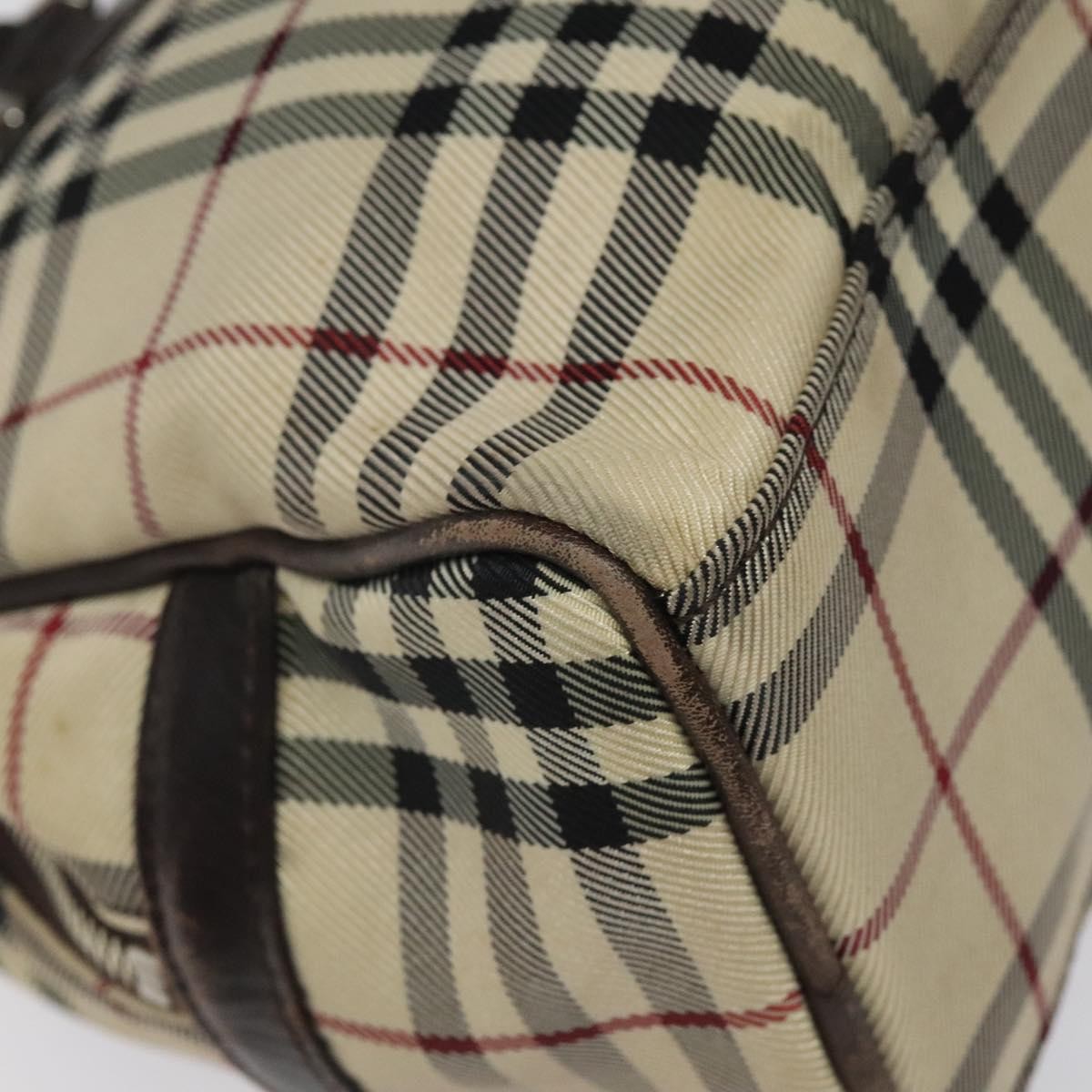 Burberry Nova Check Bowling Bag Canvas