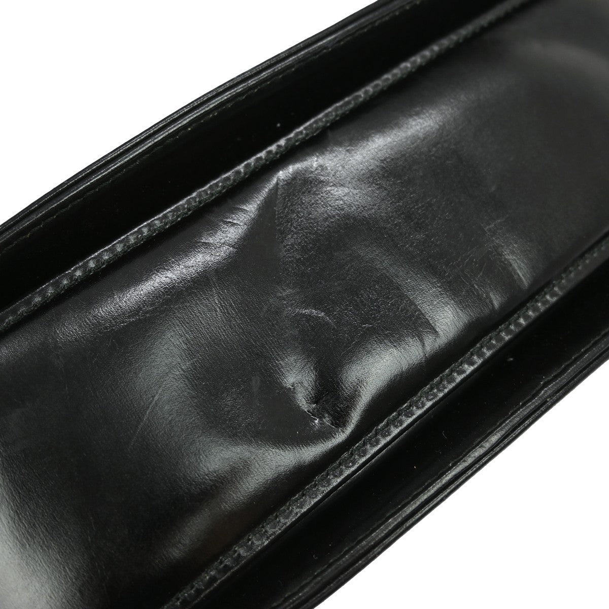 Gucci Vintage Convertible Bamboo Top Handle Bag Leather