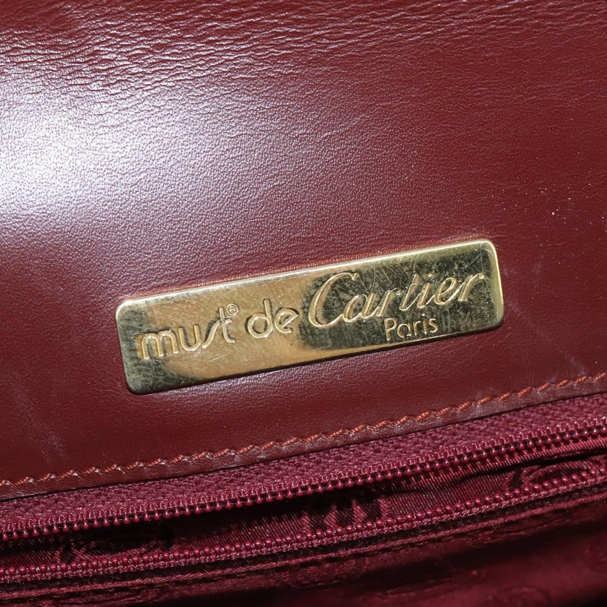 cartier Must de Cartier Shoulder Bag Leather