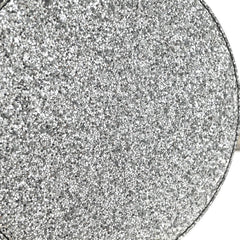 Chanel Evening On The Moon Round Evening Bag Glittered PVC with Patent