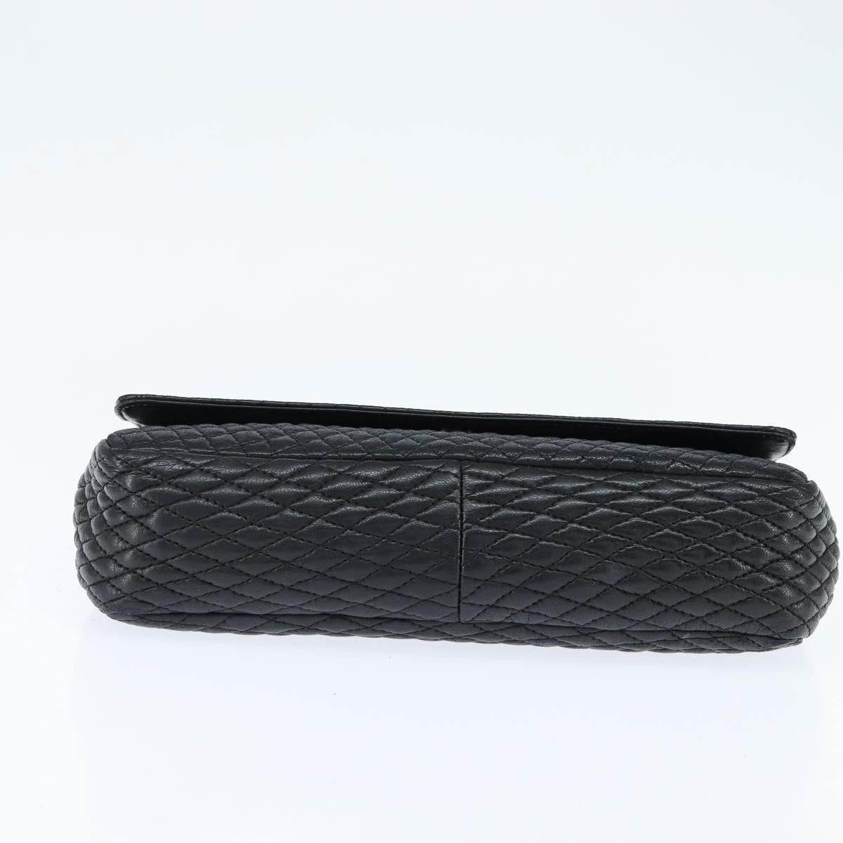 Bally Vintage Chain Shoulder Bag Quilted Leather