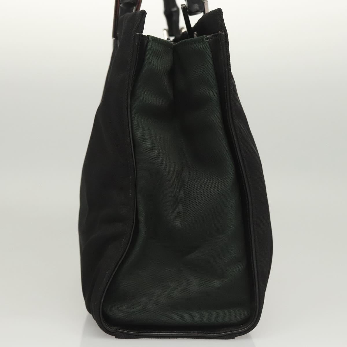 Gucci Vintage Bamboo Handle Tote Nylon