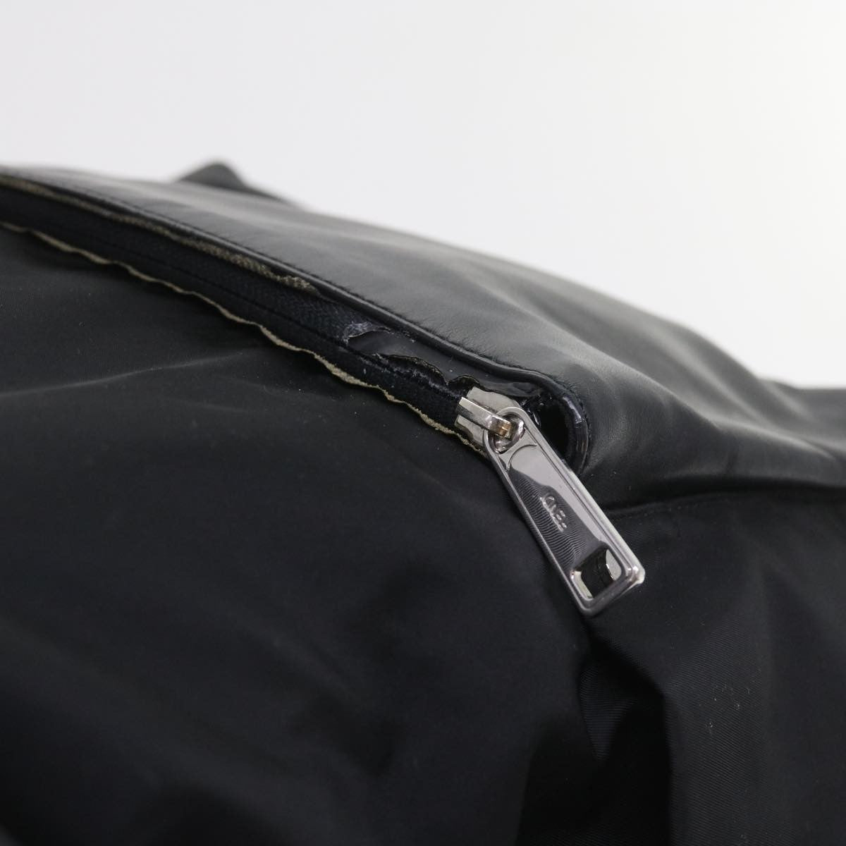 Fendi Front Pocket Monster Backpack Nylon and Leather