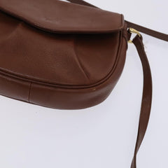 Burberry Flap Shoulder Bag Leather