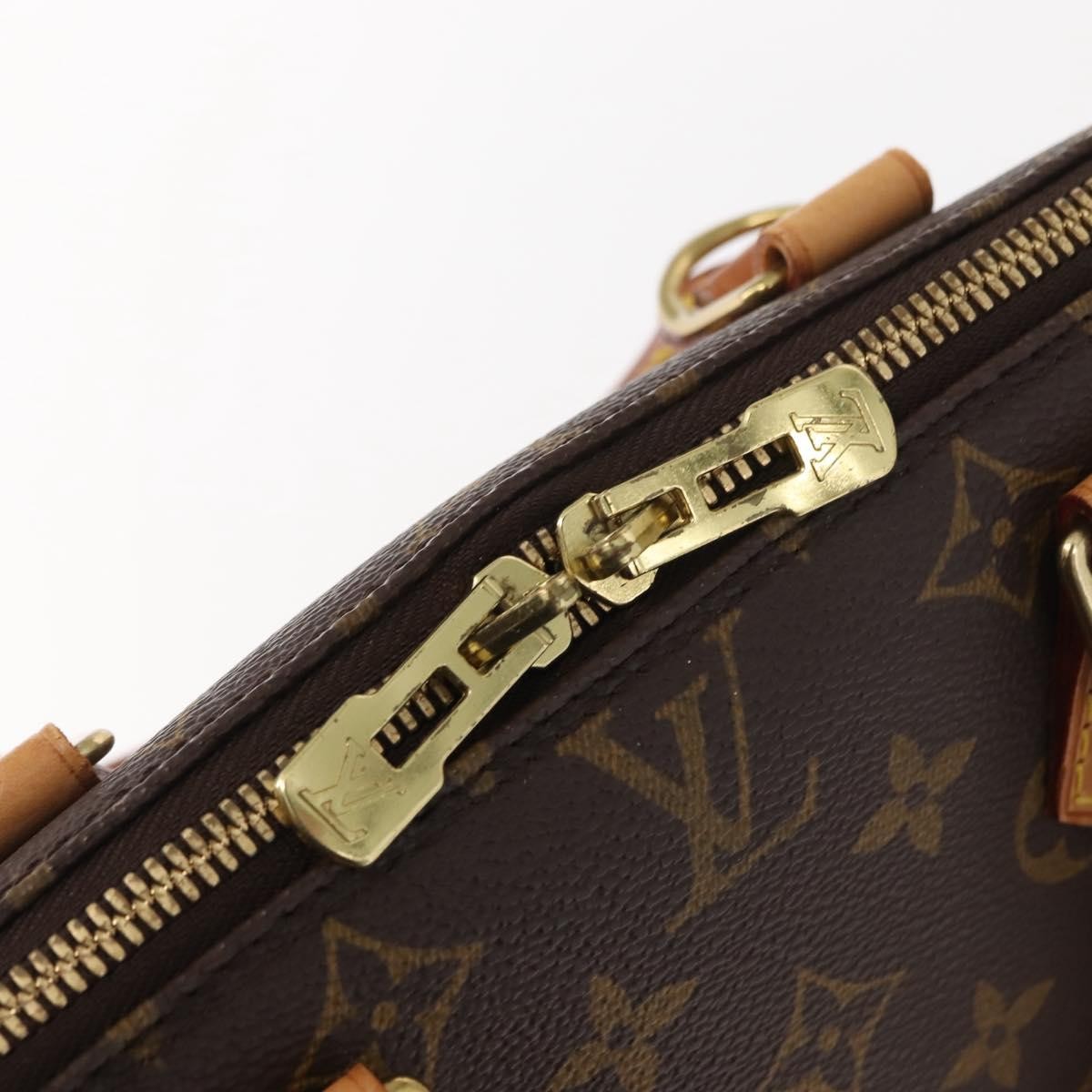 Louis Vuitton Alma Handbag Monogram Canvas